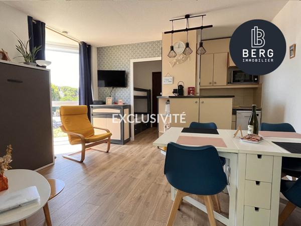 CARNAC, en exclusivité appartement soigné et rénové situé à 5mn à pied de la Grande plage dans une résidence a