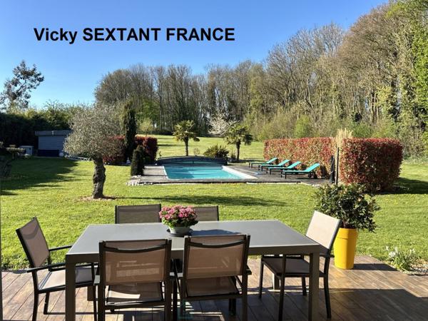 Propriété d'exception avec piscine.