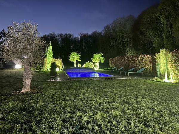 Propriété d'exception avec piscine.