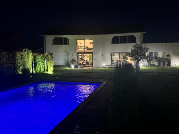 Propriété d'exception avec piscine.