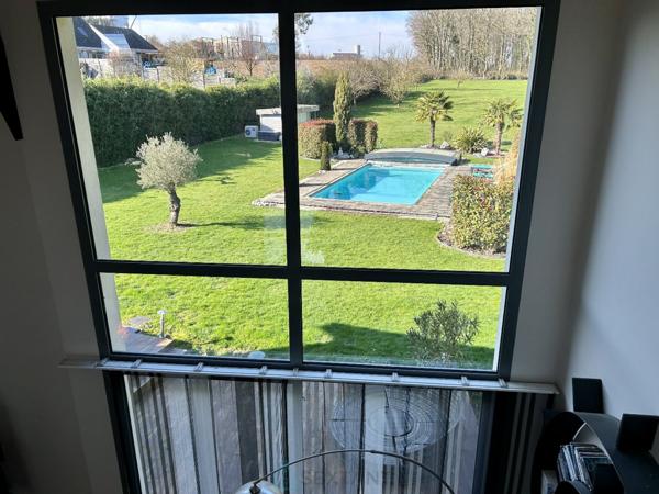 Propriété d'exception avec piscine.