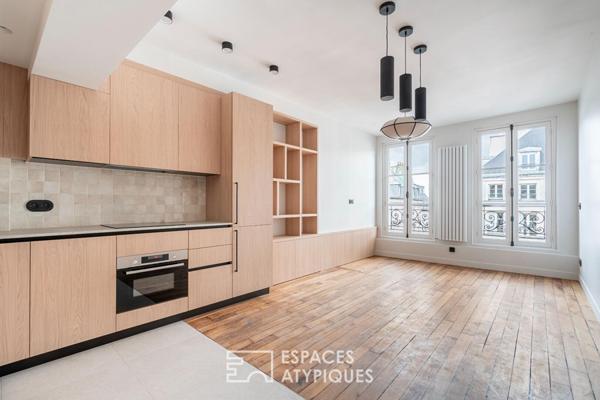 Appartement rénové au coeur du Marais historique