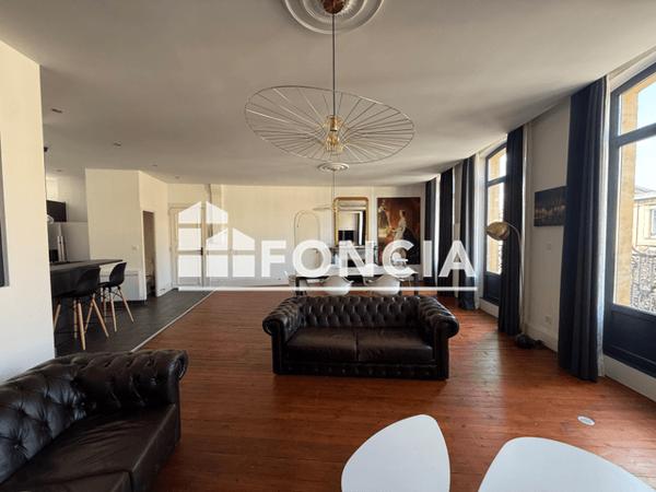 Location Appartement meublé 6 pièces 107.66 m² - 10 AVENUE JEAN JAURES Charleville-mezieres 08000
