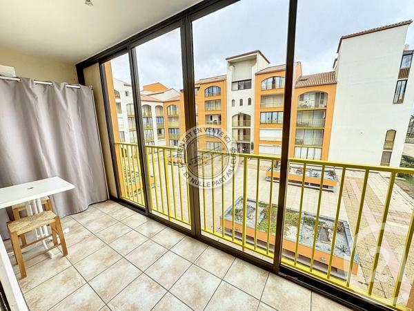 Appartement F2 à vendre  2 pièces - 22 m2 LE BARCARES - 66