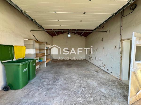 Maison 3 chambres avec grand garage