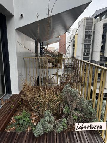 Appartement 2/3 pièces - Balcon - Immeuble neuf - Paris 13