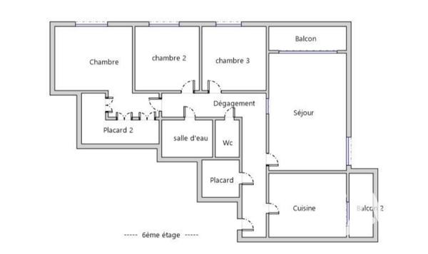 Appartement à vendre 4 pièces 85,38 m² Saint-Genis-Laval