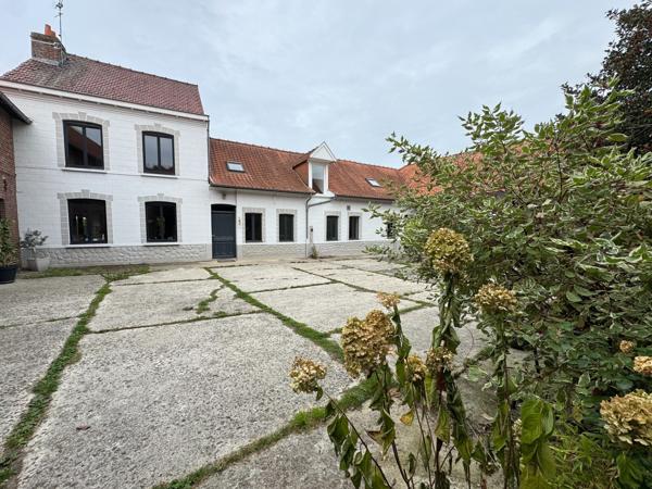 Fermette au carré - 12 pièces - 365m² habitables TEMPLEUVE EN PEVELE