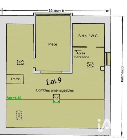 Appartement à vendre 2 pièces 49,5 m² Vire Normandie