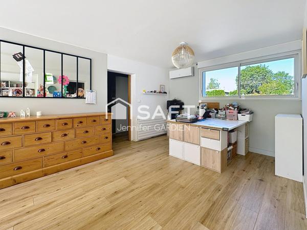 Maison familiale rénovée de 132m²  – 4 chambres – Terrain de 556m² – Quartier recherché