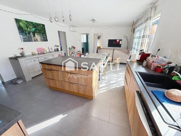 Villa récente de plain pied 3 chambres avec garage sur Magalas