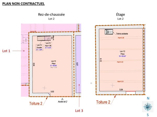 Appartement 2 pièces - 91 m²