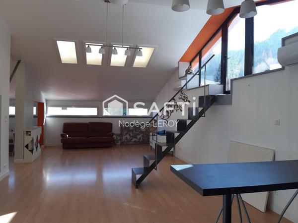 Lot de 5 appartements, atelier, terrasses.