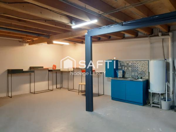 Lot de 5 appartements, atelier, terrasses.