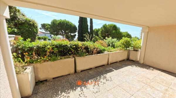 QUARTIER DE L’ARCHET • LUMINEUX 2 PIÈCES AVEC TERRASSE • 49,38 M2