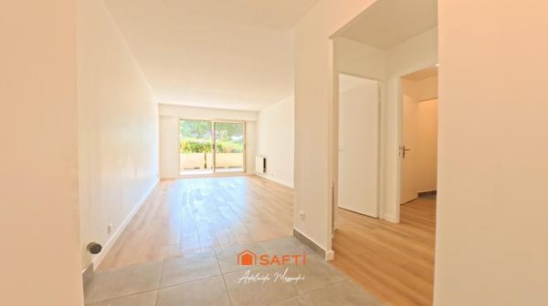 QUARTIER DE L’ARCHET • LUMINEUX 2 PIÈCES AVEC TERRASSE • 49,38 M2