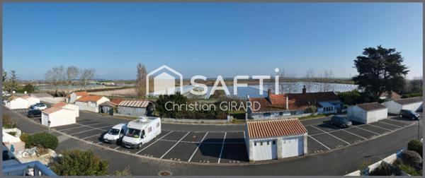 A la Guérinière, appartement 2 pièces, avec vue sur la baie de Bourgneuf, proche de la mer