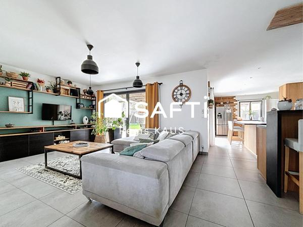 maison plain-pied 5 chambres, piscine, 15 mn de la mer