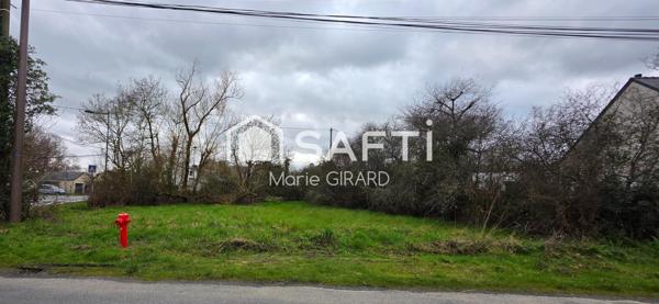 Terrain constructible proche du bourg