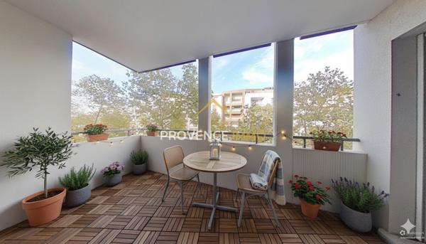 Marseille (13014) Charmant T2 avec terrasse – Résidence récente et sécurisée