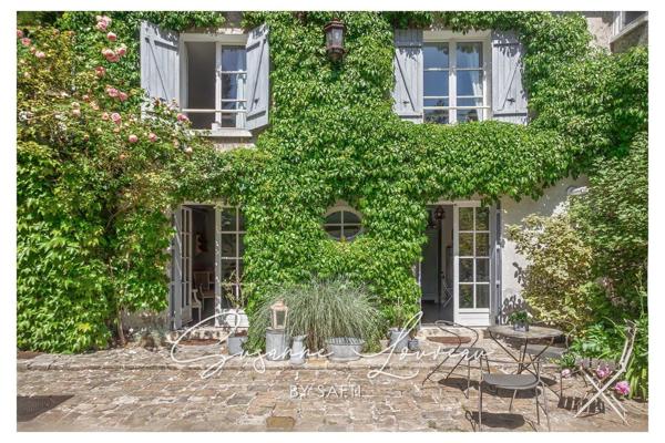 Une maison en pierre pleine de charme… avec un jardin que l’on n’attend pas