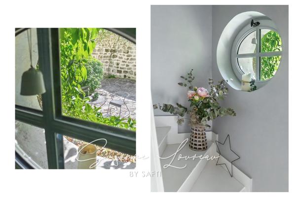 Une maison en pierre pleine de charme… avec un jardin que l’on n’attend pas