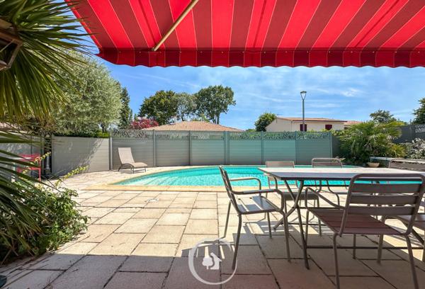 Artigues-près-Bordeaux (33370) JOLIE LANDAISE T4 - 3 CHAMBRES - PISCINE