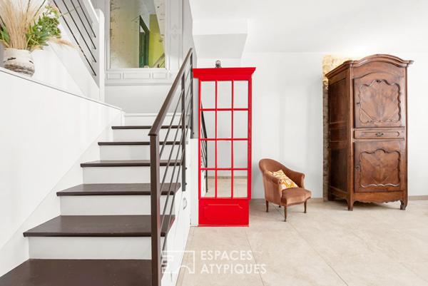 Maison de ville au charme indéniable et son jardin