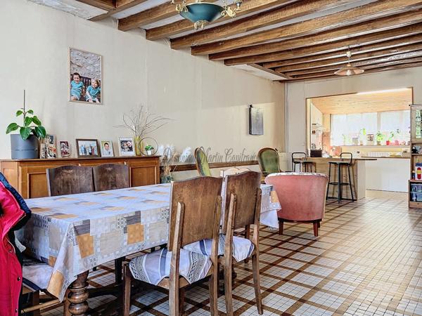 Dpt Sarthe (72), à vendre PONCE SUR LOIR maison P5 de 142m²- jardin de 77m²-garage