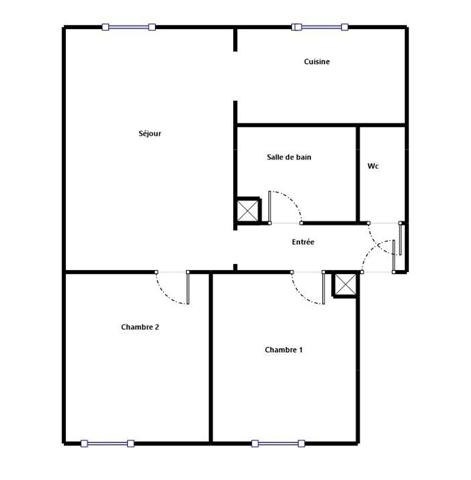 Appartement à vendre 3 pièces 51 m² Chelles