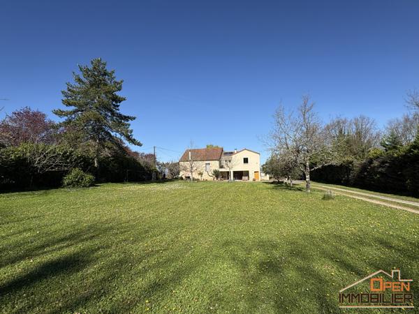 Maison 128m²-Garage-Terrain 3 370m²