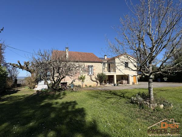 Maison 128m²-Garage-Terrain 3 370m²