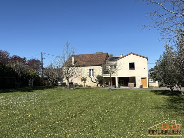 Maison 128m²-Garage-Terrain 3 370m²