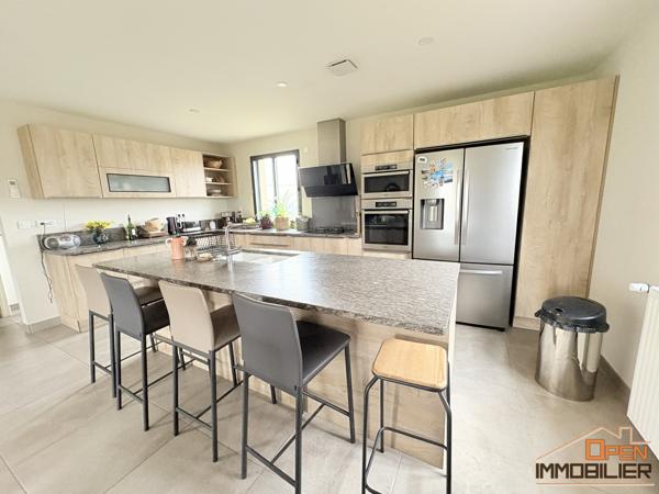 Maison 128m²-Garage-Terrain 3 370m²