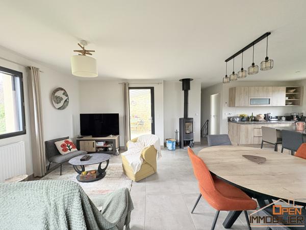 Maison 128m²-Garage-Terrain 3 370m²