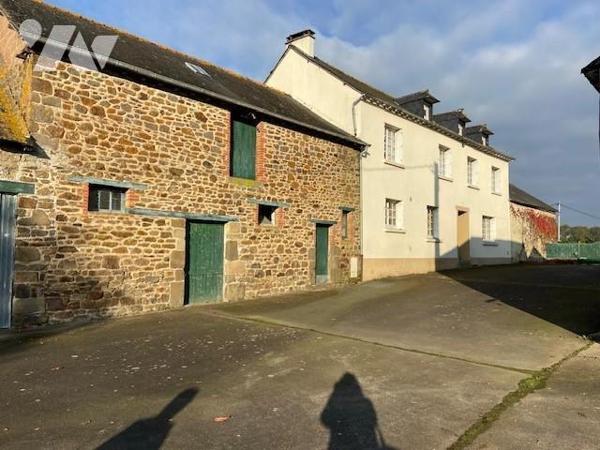 Maison à vendre - TINTENIAC (SAINT BRIEUC DES IFFS) - Grande propriété située au calme comprena...