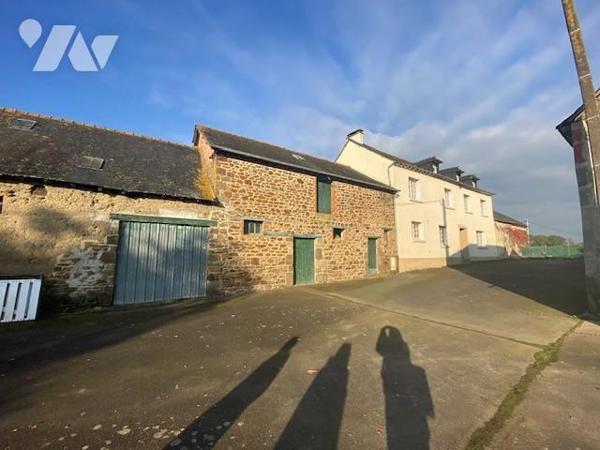 Maison à vendre - TINTENIAC (SAINT BRIEUC DES IFFS) - Grande propriété située au calme comprena...