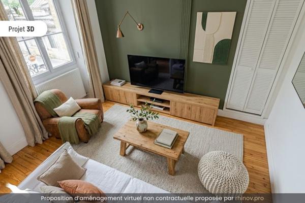 Appartement à vendre |                                       Bordeaux |                                        3 pièces  |  58 m²