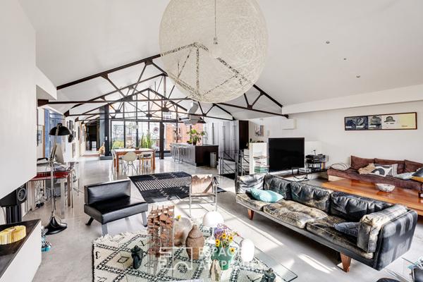 Loft contemporain avec patio, en plein coeur de Wazemmes