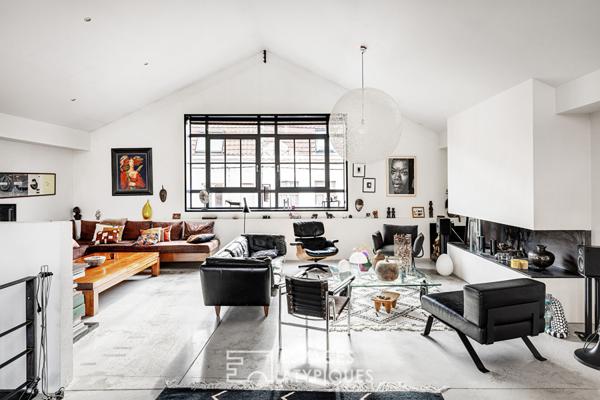 Loft contemporain avec patio, en plein coeur de Wazemmes
