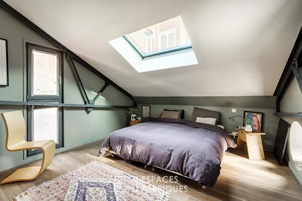 Loft contemporain avec patio, en plein coeur de Wazemmes