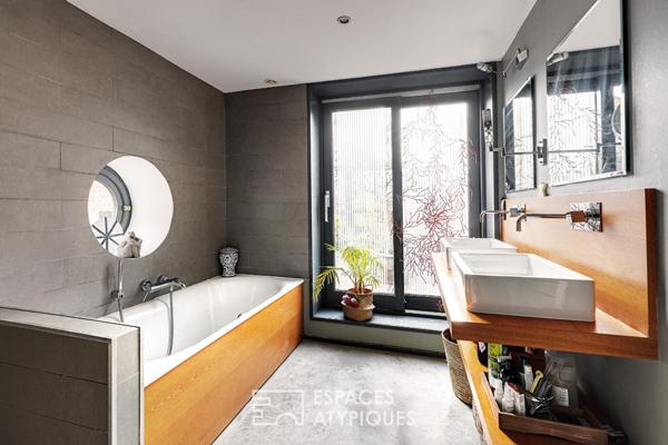 Loft contemporain avec patio, en plein coeur de Wazemmes