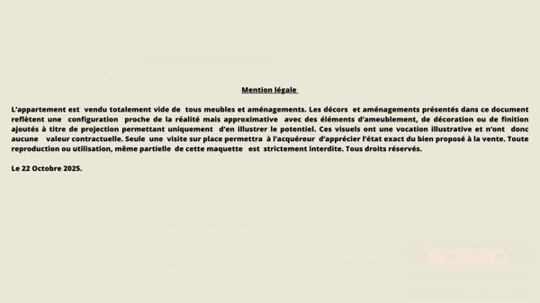 APPARTEMENT SPACIEUX 6 PIECES