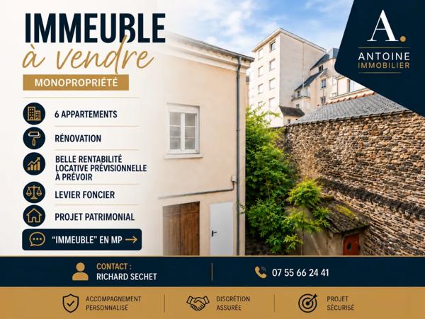 3890-RS - Vente Immeuble ANGERS