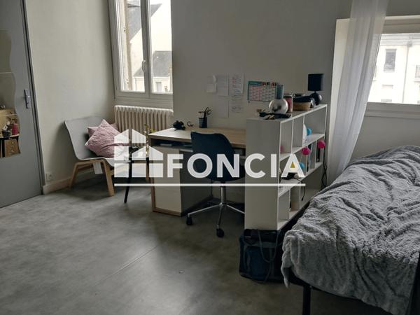 Location Studio 21.96 m² - 16 18 BOULEVARD DU ROI RENE Angers 49100