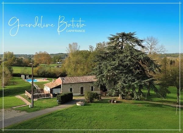 Superbe propriété composée d'une Maison Principale et de 3 Gîtes - Terrain 1,9 Ha avec Piscine