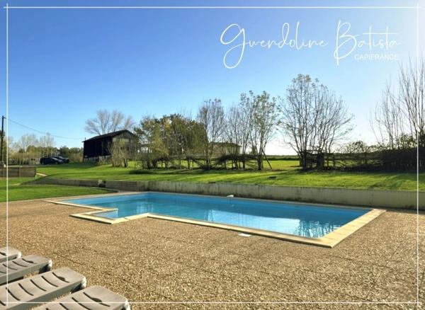 Superbe propriété composée d'une Maison Principale et de 3 Gîtes - Terrain 1,9 Ha avec Piscine