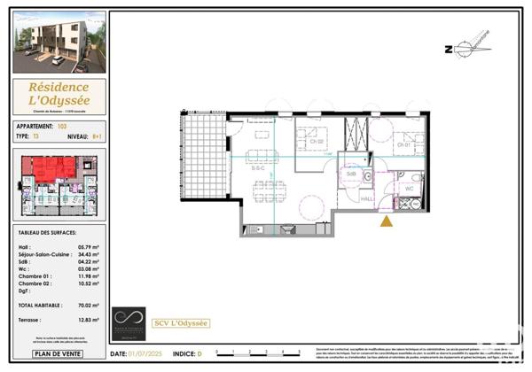 Appartement à vendre 3 pièces 70 m² Leucate