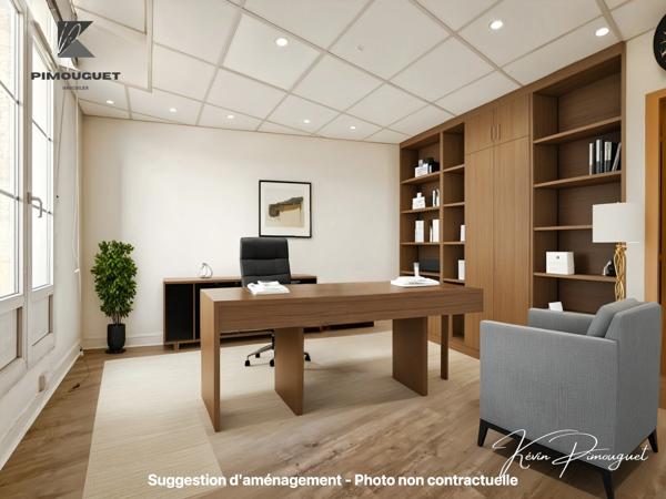 BUREAUX À VENDRE – LIBOURNE HYPER CENTRE (33)