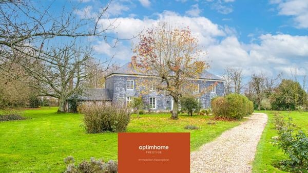 PIEURE du XVIIIème siècle, SON PRESSOIR AMÉNAGÉ ET SES DÉPENDANCES SUR 2 HECTARES DE JARDIN À L’ANGLAISE